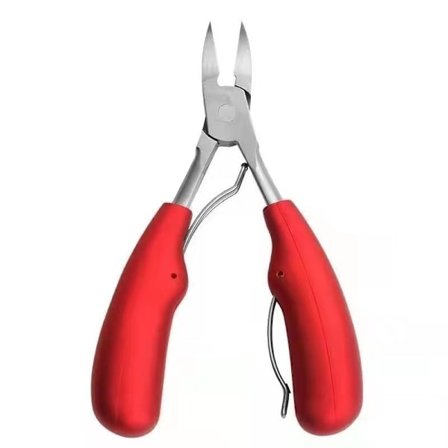 Professionelle neglesakse - tåneglesakse - neglesakse - svampesaks - til tykke tånegle røde