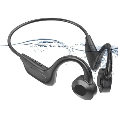 Paris Trådløst Bluetooth 5.1 Osteokonduktivt Headset, Ørekrok Sportheadset Business Headset, IPX 6 Vanntett & Svettesikkert