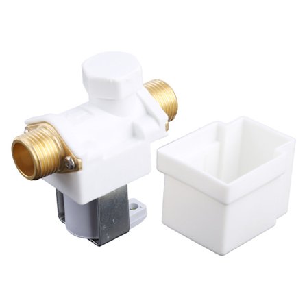 Elektrisk magnetventil for ventil 1/2" For nytt vann Luft N/C Normalt lukket AC 220V