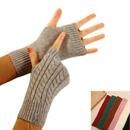 Nye Cashmere Fingerless Handsker Fra Turtle Doves