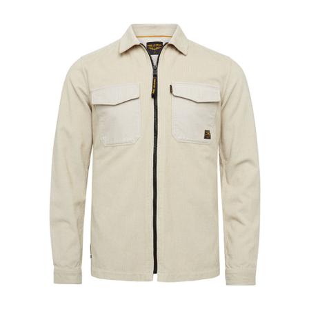 PME Legend Silver Lining , Grijs , Heren , Maat: 3XL Casual Overhemden