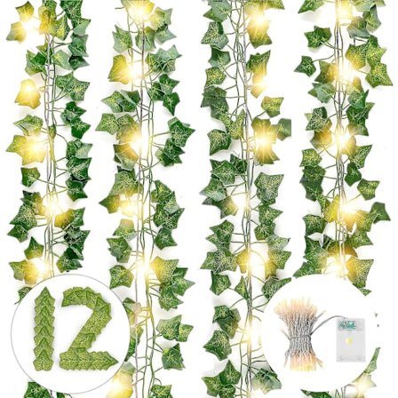 24 kpl Tekoköynnöstä, 51 metriä Tekoköynnöksiä, Tekolehtiä