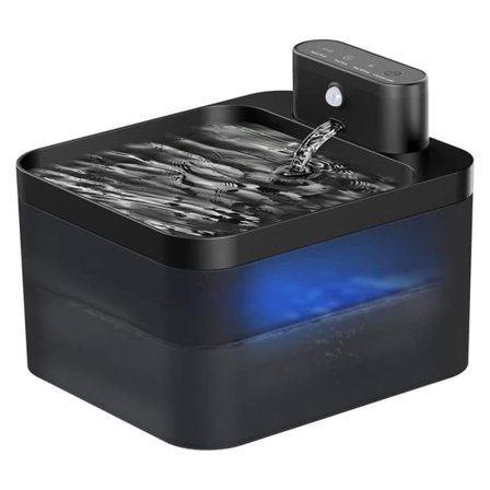 Automatic Wireless Cat Water Dispenser - 2.2L Large Capacity, Quiet with Filter - Circulating Pet Drinking Fountain