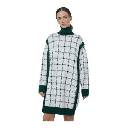 Silvian Heach Oversized knit Kjole Hvid, Dame