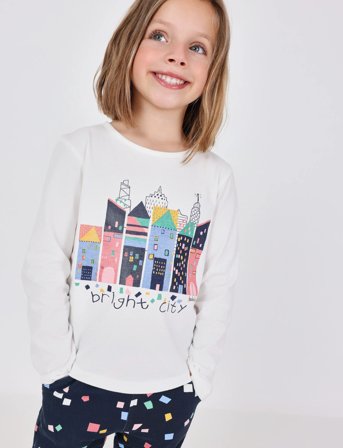 Boboli Knit T-Shirt - White - 92