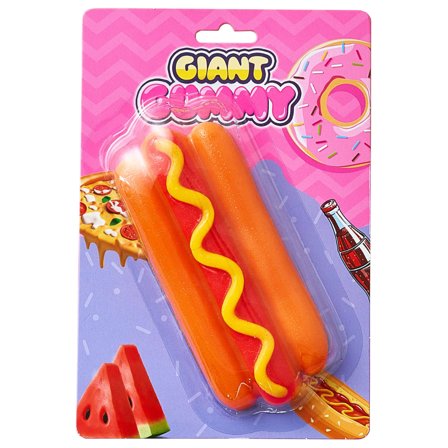 Giant Gummy Hot Dog 150g
