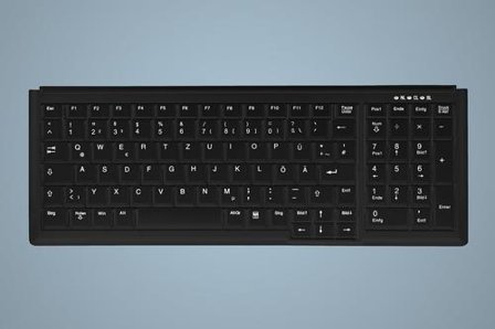 Cherry INDUSTRY 4.0 COMPACT NOTEBOOK STYLE KEYBOARD WITH NUMPAD PS2 B PERP