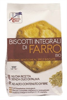La Finestra Sul Cielo Biscotti Integrali Farina Di Farro 400g
