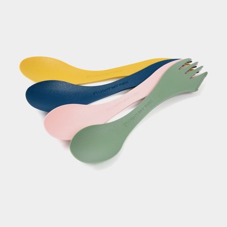 Sporks Light My Fire Sporks Original Bio Nature, 17 cm, 4er-Pack - Camping