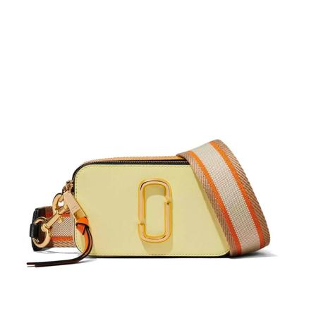 Marc Jacobs Cross Body Väska gul, Dam Axelremsväskor, Dam, Storlek: ONE SIZE