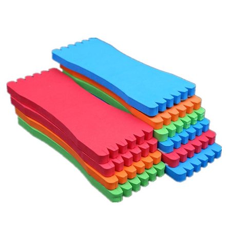 50 stk fiskesnelle oppbevaringsbrett fiskesnøre streng spole skumbrett 6 x 14cm