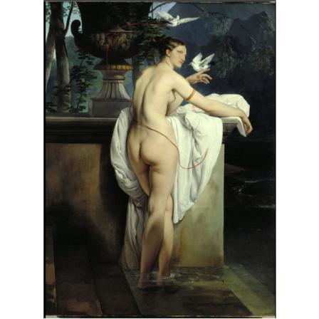 Ballerina Carlotta Chabert As Venus (1830), Francesco Hayez Brun