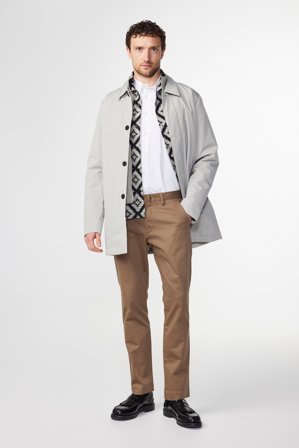 NN07 Theo Chino male Brown Organic Cotton