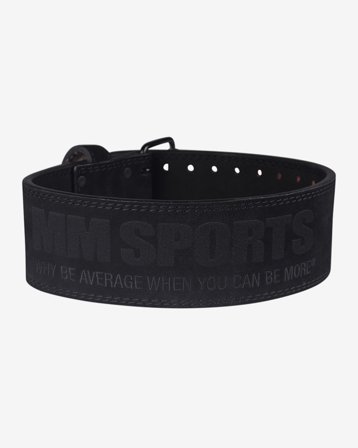 MM Sports Leather Belt Suede - S, Träningstillbehör, Träningsbälten