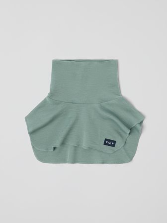 Polokrage merinoull - 48|50 - barneklær - green - Polarn O. Pyret