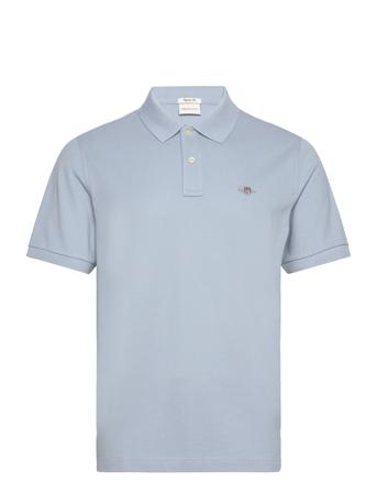 Reg Shield Ss Pique Polo Blue GANT