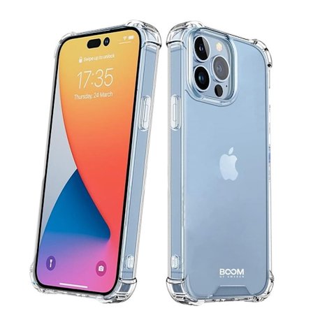 BOOM iPhone 14 Pro Skal ShockProof - Clear