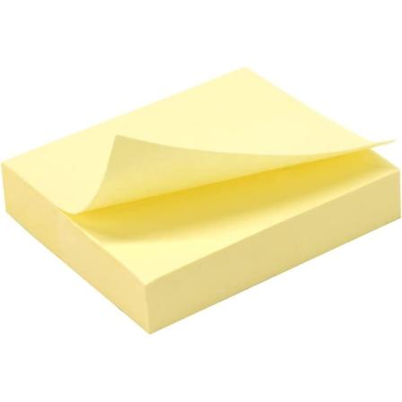 Uudelleensijoitettava liimamuistio 100 arkkia 75*50 mm