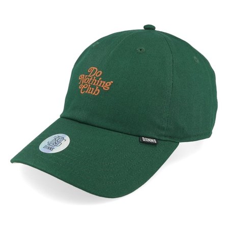 Djinns - Green - unconstructed - Cap - Dnc 30th Bottle Green Dad Cap - Hatstore