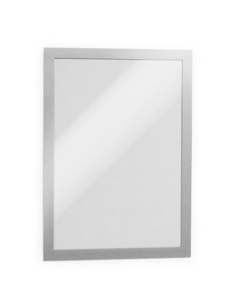 DURABLE Inforahmen Duraframe A4 selbstklebend 1 St silber