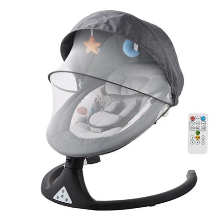 Babyswing - DUOKU - BB005K - 5 Hastigheter - 3 Positioner - Bärbar