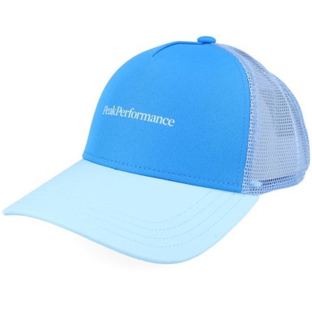 Peak Performance - Blå trucker Keps - Pp Cap Cloud/Brilliant Blue A-Frame Trucker @ Hatstore