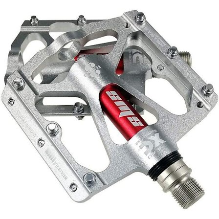 Högkvalitativa pedaler i aluminiumlegering, halkfria, lätta, Mtb/cykelpedal/bmx med Cr-mo stålstift