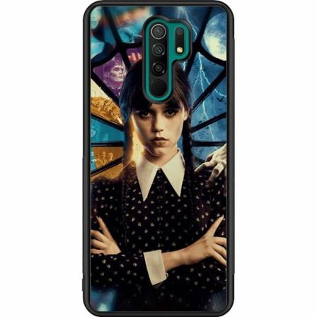 Xiaomi Redmi 9 Svart Skal Wednesday Addams