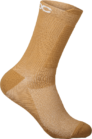 POC Lithe MTB Sock Mid Unisex workout socks Brown S/37-39