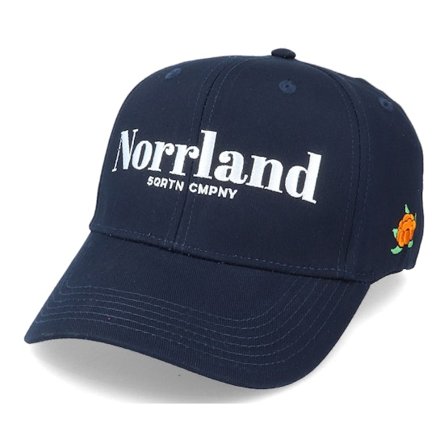SQRTN - Blå adjustable Kasket - Landscape 120 Navy Adjustable @ Hatstore