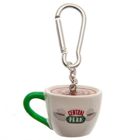 Friends 3d Central Perk Keyring One Size Vit/grön