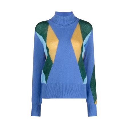 Ballantyne, Turtleneck Blauw, Dames, Maat:M