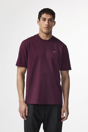 NN.07 Adam EMB T-shirt 3209 T-Shirt Herren Rot Baumwolle