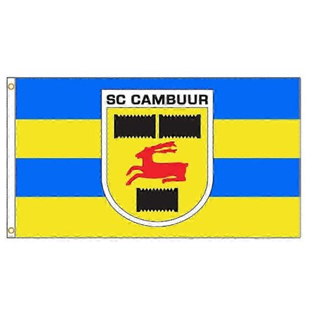 90x150cm 3x5 fot Nederland SC Cambuur Leeuwarden Flagg