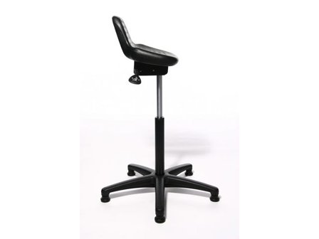 TOPSTAR Standstar pall i polyuretan, 55-81 cm hög, svart - Lyreco - Kontorsmöbler och inredning - Stolar och sittmöbler - Sadelstolar