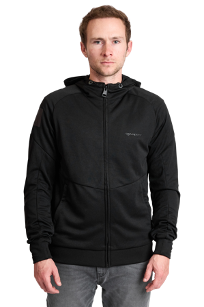 Motorradjacke Ixon Touchdown Air Schwarz 4XL