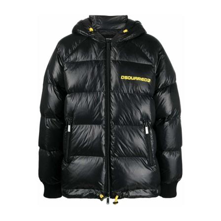 Dsquared2 Winter Jas , Zwart , Heren , Maat: XL