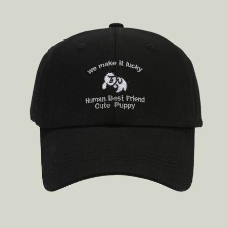 Baseballhatter Bomull SVART black