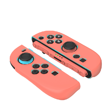 Silikonfodral gamepadskydd för Nintendo Switch 2 | Rosa