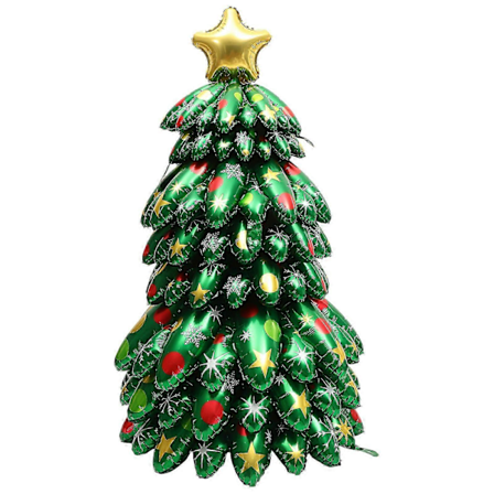 Uppblåsbar Julgran Julfest Dekor Utomhus Gård Trädgård Gräsmatta Julgran