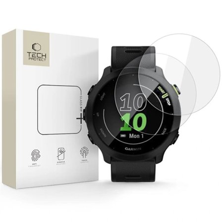 [2-Pack] Tech Protect Garmin Forerunner 55 Härdat glas Skärmskydd