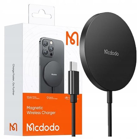 MCDODO TRÅDLÖS INDUKTIV LADDARE FOR MAGSAFE IPHONE 12 13 14 15 15W
