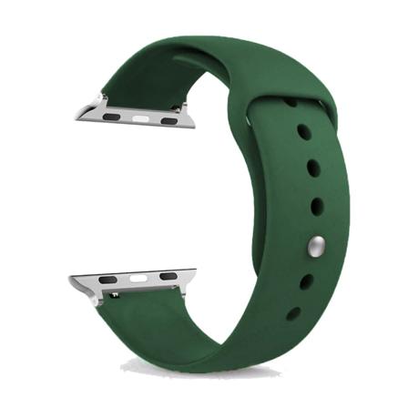 rem För Apple Watch -band 40mm 44mm 49mm 45mm 41mm 38mm 42mm Silikonbältesarmband iWatch series se 9 8 7 6 5 3 ultra 2 band Olive green 42 44 45 49 mm
