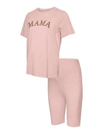 Mamalicious Mlkaja Statement Lounge Set - Pink - S