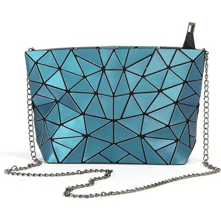 Geometrisk axelremsväska kedjeväskor för kvinnor, damhandväskor