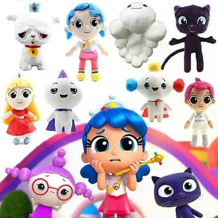 Gaibosi 25-30cm True og Regnbueriget Plyslegetøj Tegneserie Fyldt Dukke True Bartleby Kat Grizelda Frookie Plysdyr Pude Julegave