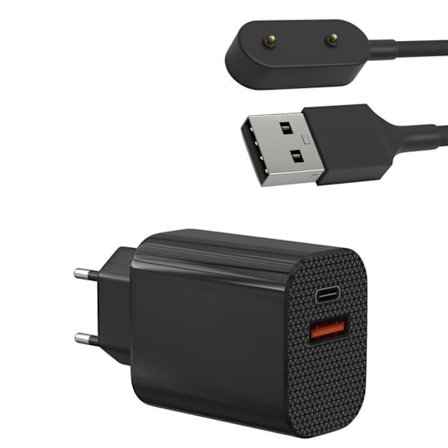 Laddare 12W + Kabel Kompatibel med Honor Band 9/Band 7/Band 6/Huawei Band 9/Band 8/Band 7/Watch Fit Phonillico