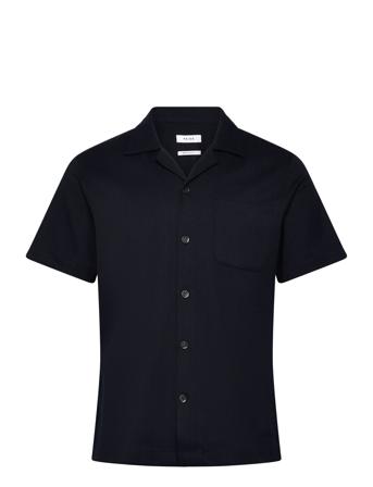 Nitus Designers Shirts Short-sleeved Navy Reiss