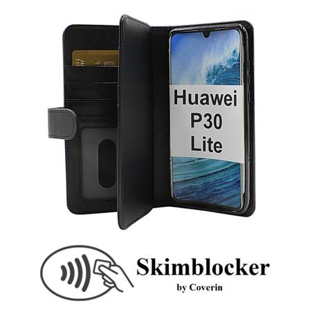 Skimblocker Xl Wallet Huawei P30 Lite (svart)