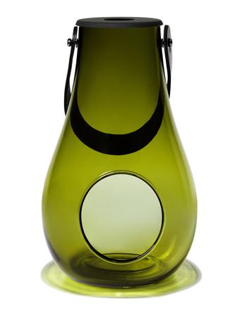 Dwl Lantern Home Decoration Candlesticks & Tealight Holders Indoor Lanterns Grøn Holmegaard